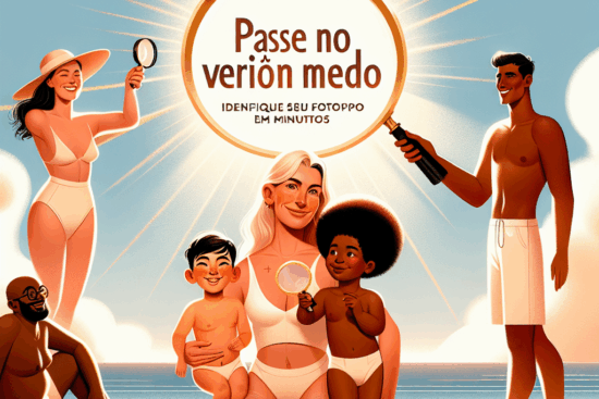 Passe no Verão sem Medo: Identifique Seu Fototipo em Minutos